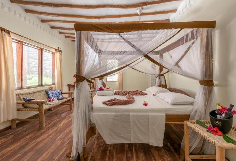اتاق استاندارد با چشم‌انداز باغ, Hakuna Majiwe Beach Lodge