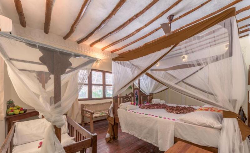 اتاق استاندارد با چشم‌انداز باغ, Hakuna Majiwe Beach Lodge
