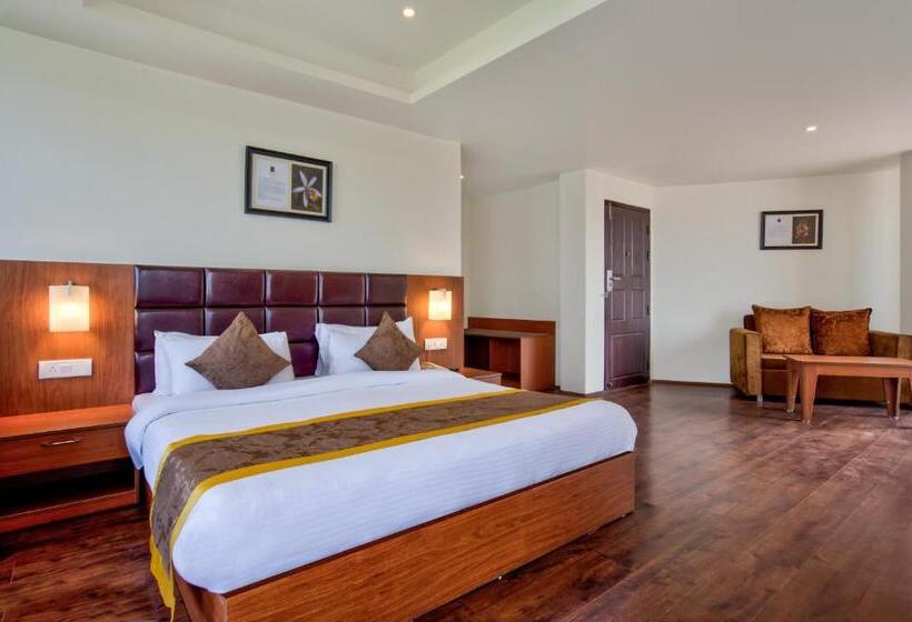 اتاق پریمیوم با بالکن, Summit Ttakshang Residency Hotel & Spa Mg Marg