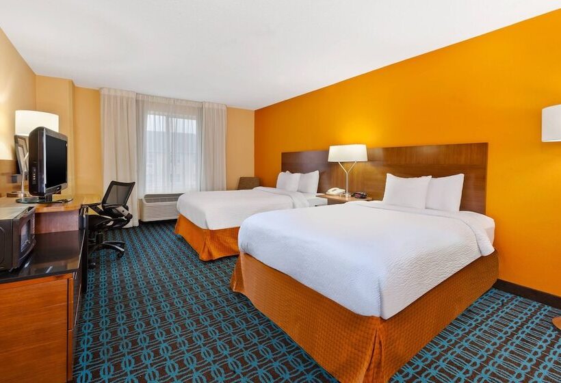 Номер Стандарт 2 Двуспальные Кровати, Fairfield Inn & Suites By Marriott Columbus East