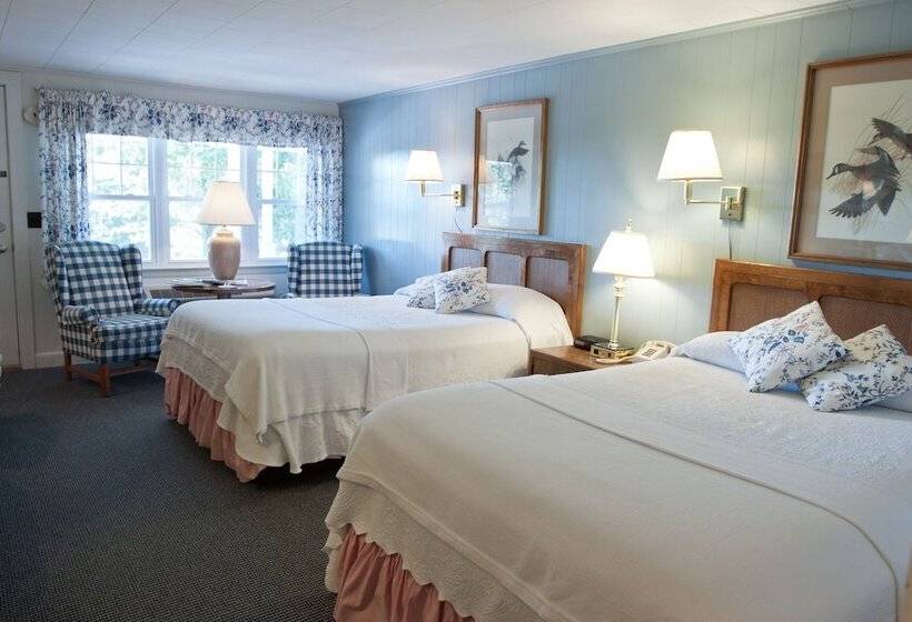 스탠다드 룸 더블 침대 2개, Mount Battie Inn