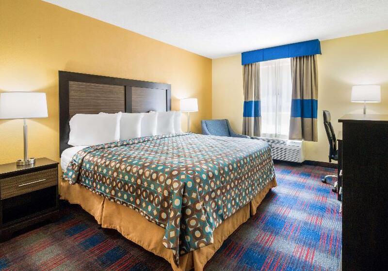 Номер Стандарт Кровать Кинг Адаптированный для Инвалидов, Americas Best Value Inn Clayton