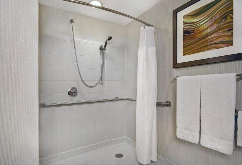 带大床的标准间, Courtyard Republic Airport Long Island/farmingdale