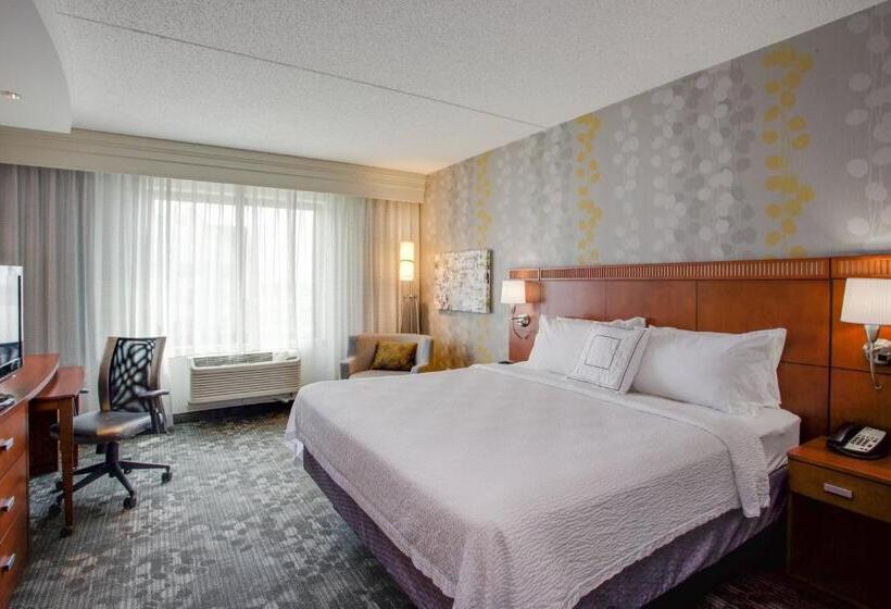 带大床的标准间, Courtyard Republic Airport Long Island/farmingdale