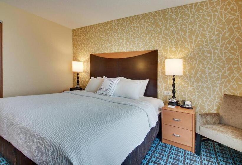 Стандартный Номер Кровать Кинг, Fairfield Inn & Suites By Marriott Ottawa Starved Rock Area