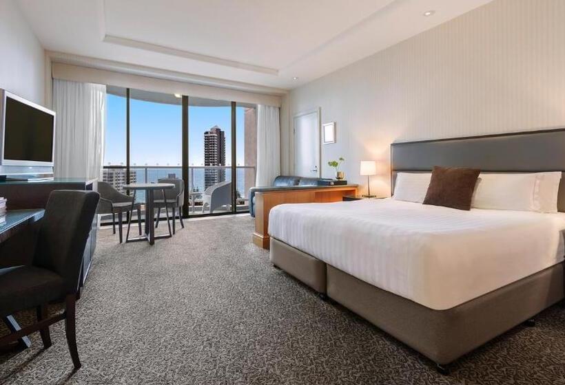 스탠다드 룸 킹사이즈 침대, Oaks Gold Coast