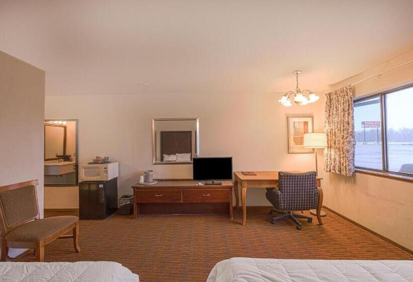 Номер Стандарт 2 Двуспальные Кровати, Harlan Inn And Suites