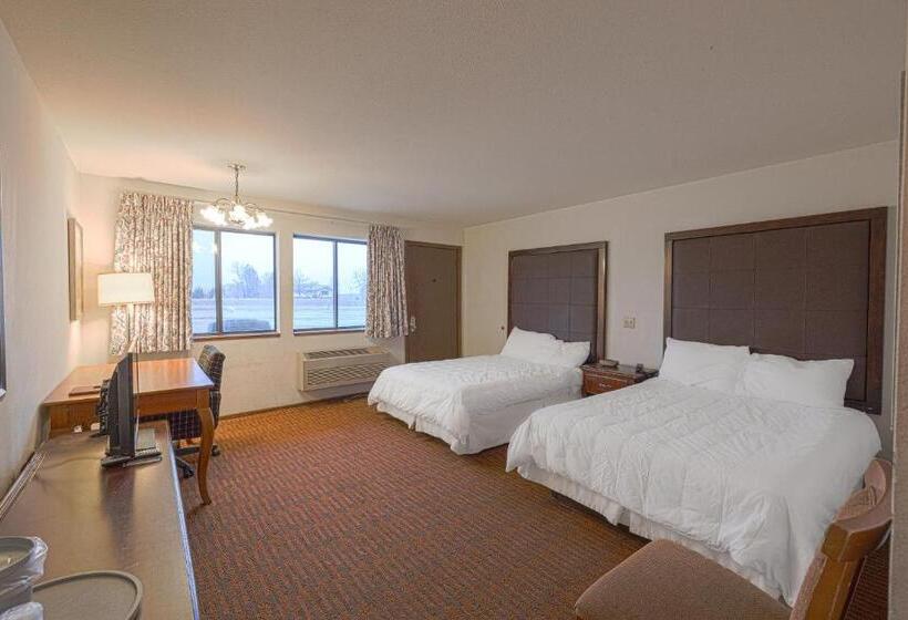 Номер Стандарт 2 Двуспальные Кровати, Harlan Inn And Suites