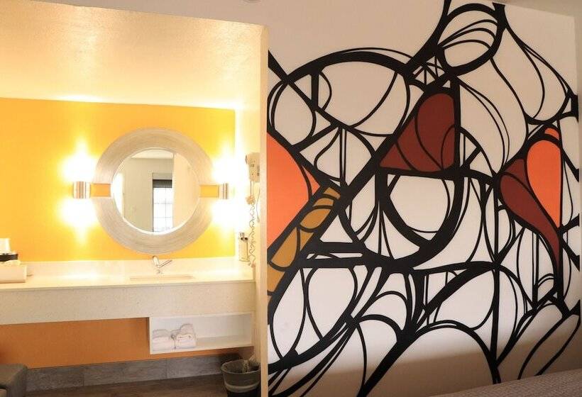 스탠다드 룸 더블 침대 2개, University Inn
