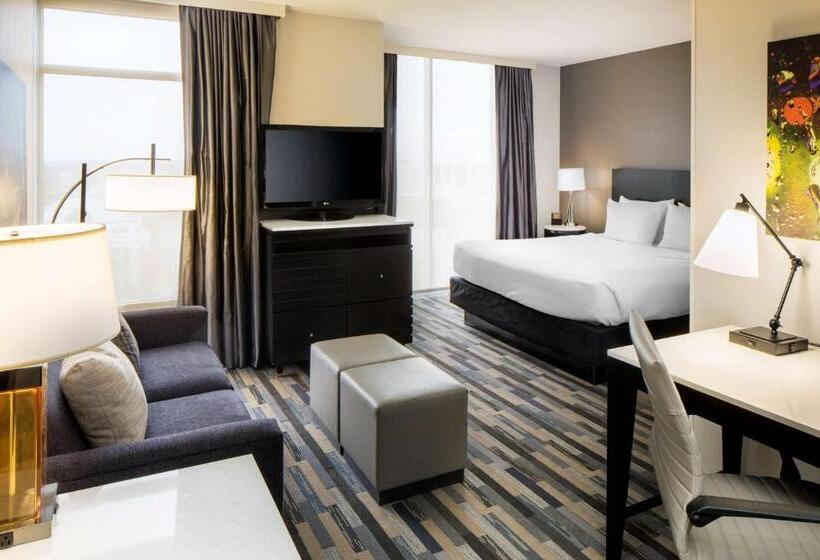 استودیو استاندارد با تخت کینگ, Hyatt House Charlotte Center City