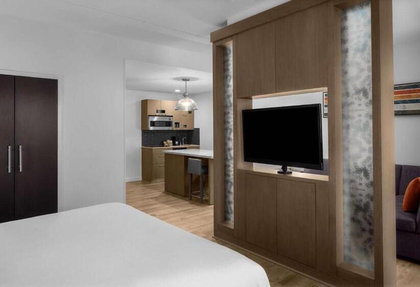 Студио Стандарт Кровать Кинг, Hyatt House Raleigh North Hills