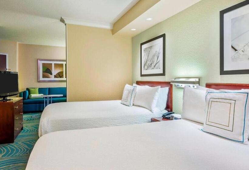 ２ダブルベッドのスタンダードルーム, Springhill Suites Fort Myers Airport