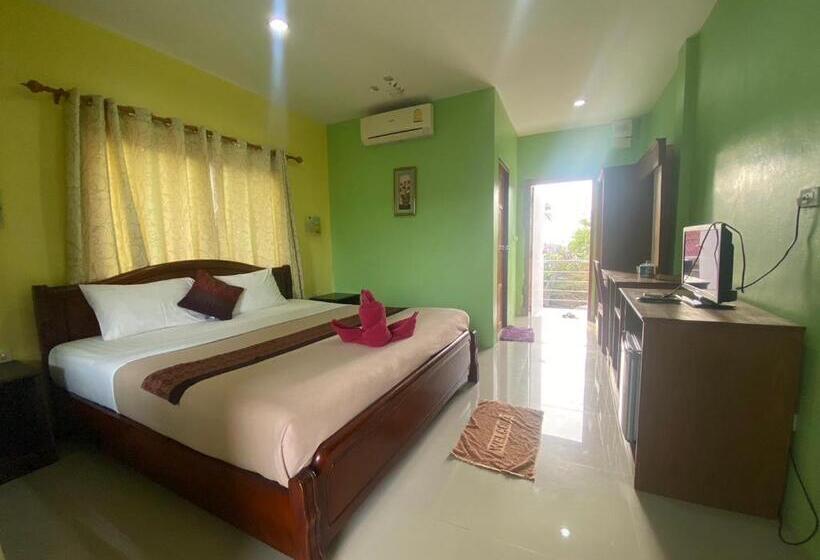 اتاق استاندارد با بالکن, Lanta New Beach Bungalows   Sha Plus