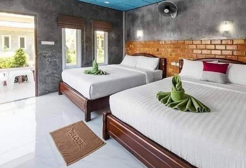اتاق خانوادگی, Lanta New Beach Bungalows   Sha Plus