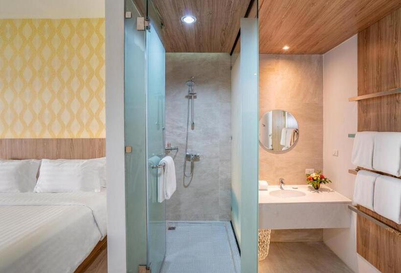패밀리 룸 가든 전망, The Briza Beach Resort, Samui   Sha Plus