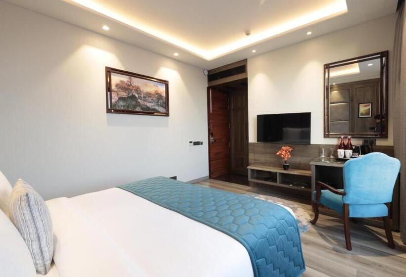 اتاق استاندارد با تخت بزرگ, Welcomheritage Elysium Resort & Spa