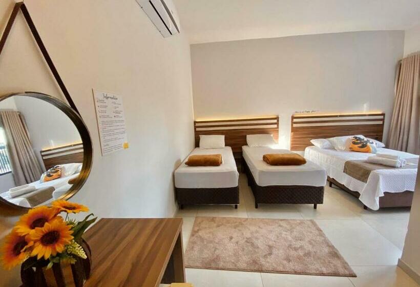 اتاق استاندارد چهار تخته, Pousada Villa Vantino