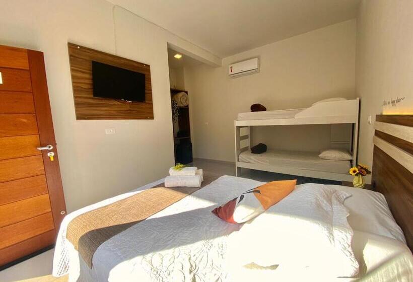 اتاق استاندارد چهار تخته, Pousada Villa Vantino