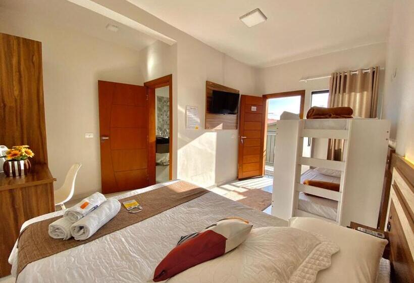 اتاق سوپریور چهار تخته, Pousada Villa Vantino