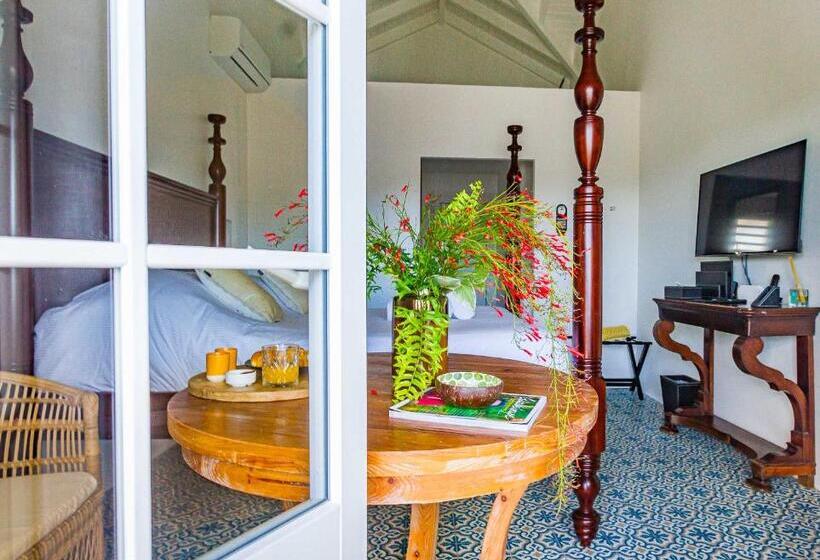 اتاق لوکس, Habitation Saint Charles   Hôtel De Charme & Spa