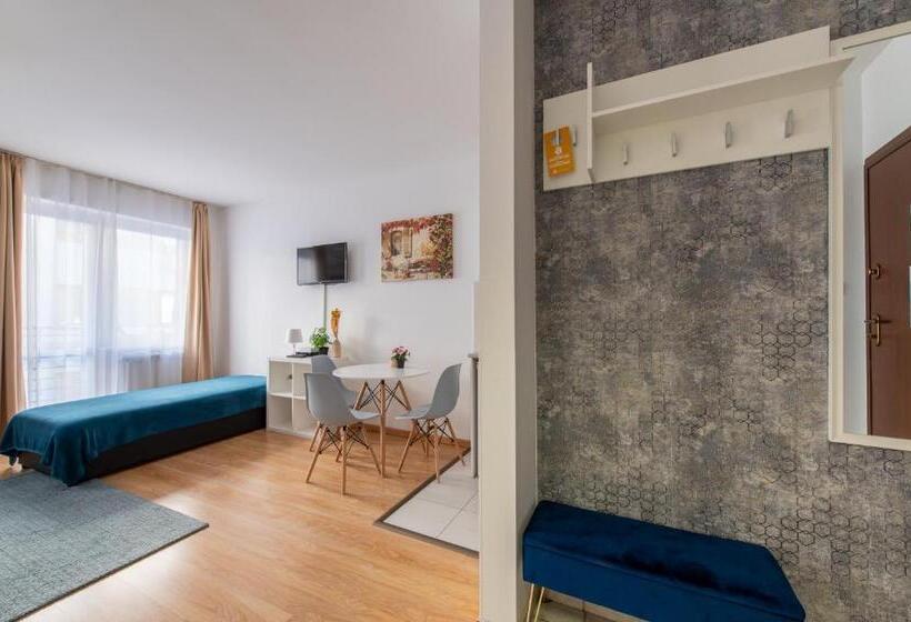 استودیو استاندارد با چشم‌انداز باغ, Prince Apartments