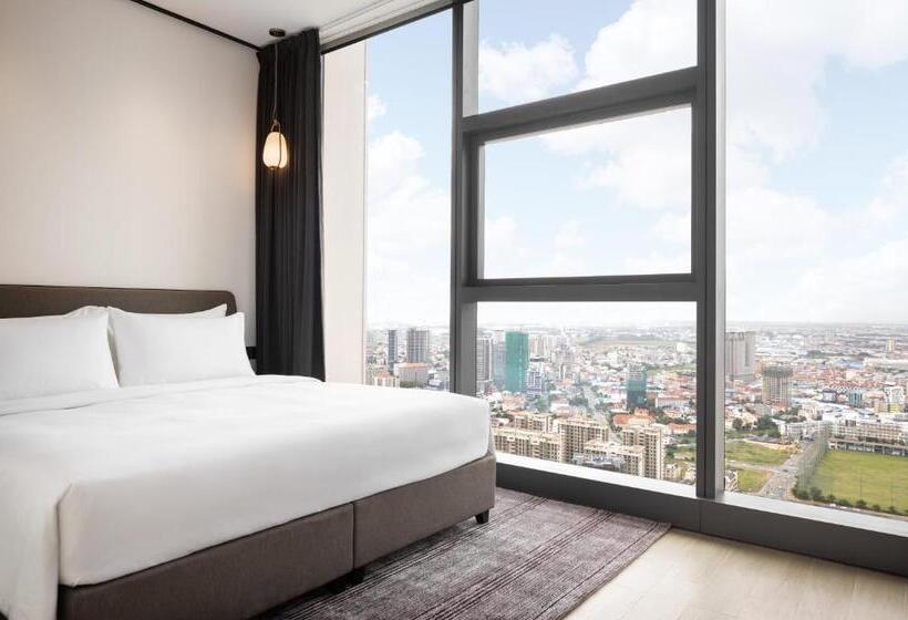 Апартаменты Premium 3 Спальни, Citadines Flatiron Phnom Penh