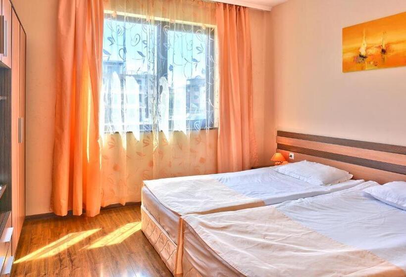 Апартаменты 2 спальни Вид на Бассейн, Topola Skies Resort & Aquapark