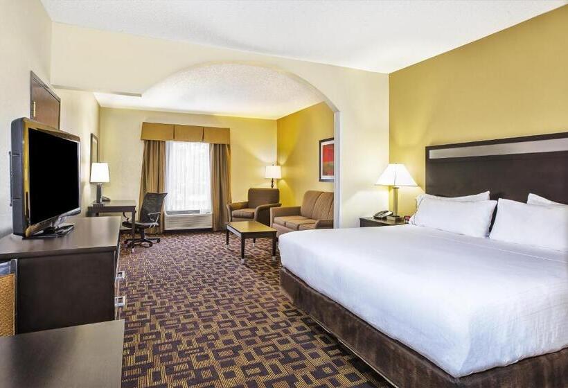 适合残疾人士使用的带超级大床的标准间, Holiday Inn Express Hotel And Suites Marysville, An Ihg