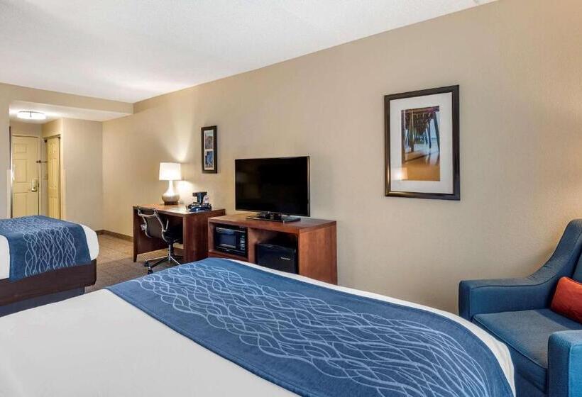 标准间, Comfort Inn & Suites Virginia Beach   Norfolk Airport
