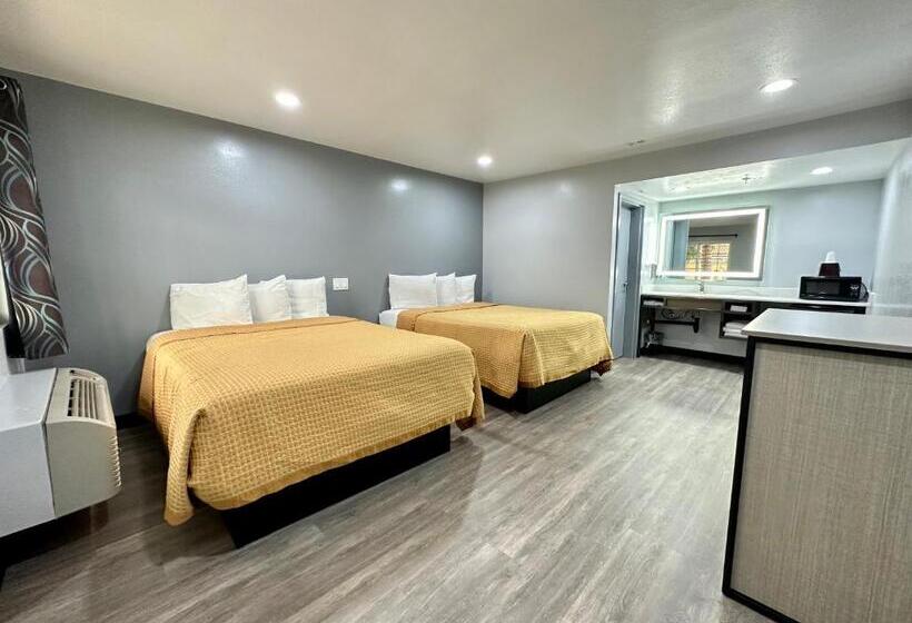 스탠다드 룸 더블 침대 2개, Express Inn & Suites Ontario Airport