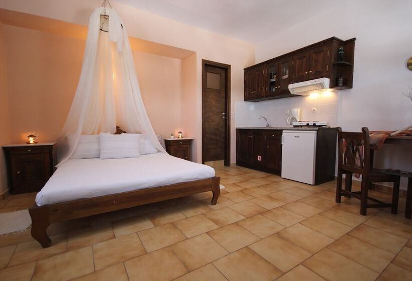 اتاق استاندارد با چشمانداز دریا, Vrachia Studios & Apartments