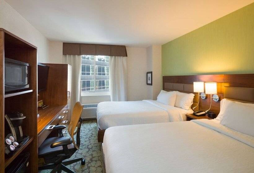 Номер Стандарт 2 Двуспальные Кровати, Hilton Garden Inn New York/manhattanmidtown East