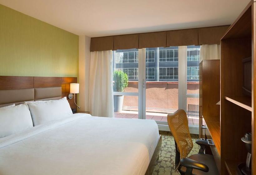 Номер Стандарт Двуспальная Кровать Вид на Город, Hilton Garden Inn New York/manhattanmidtown East