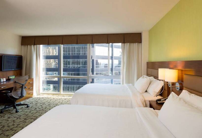 Номер Стандарт 2 Двуспальные Кровати, Hilton Garden Inn New York/manhattanmidtown East