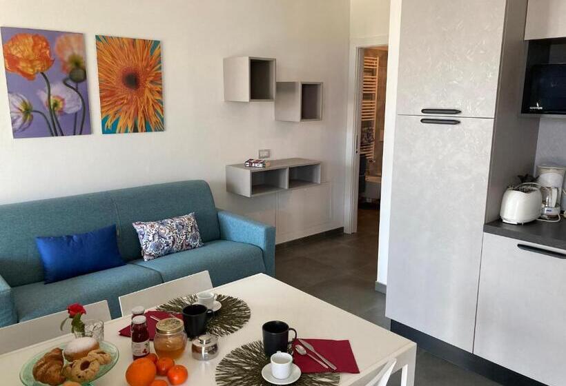Апартаменты 1 Спальня Вид на Сад, Residence Il Bosso
