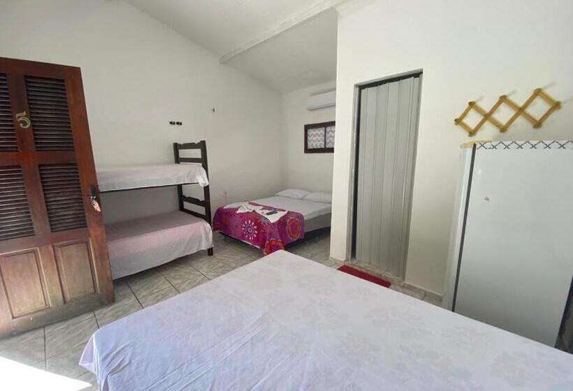 Economy Quadruple Room, Pousada Capitolio 02 Canoa Quebrada