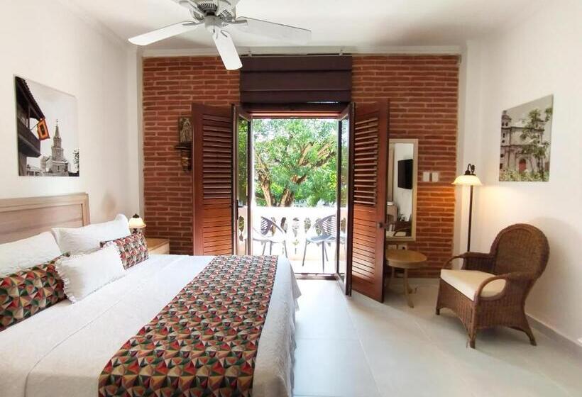 带阳台的高级房间, Casa La Fe By Bespokecolombia