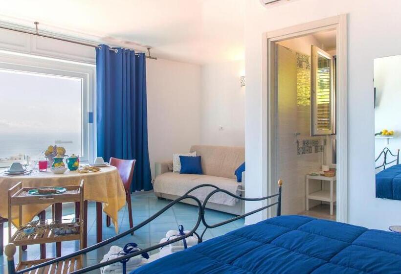 اتاق لوکس با چشم‌انداز دریا, Villa Fontana Limite