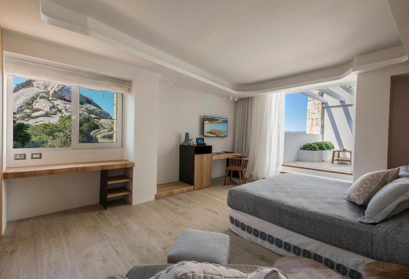 Полулюкс Одноместный с Террасой, Grand Relais Dei Nuraghi