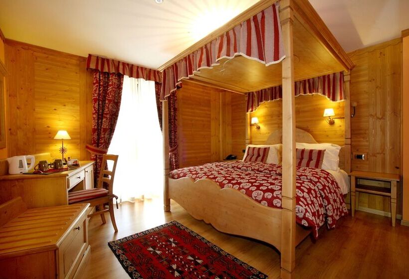 山の見えるスーペリアルーム, Boton D Or & Wellness A La Thuile