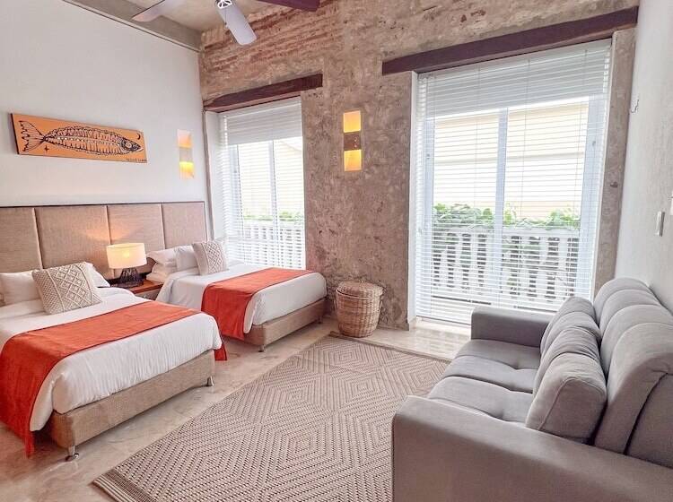 Апартаменты Deluxe 2 Спальни, Casa Claver Loft Boutique