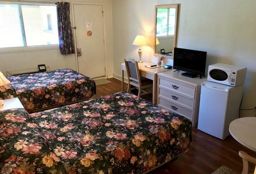 스탠다드 룸 더블 침대 2개, Lake City Motel