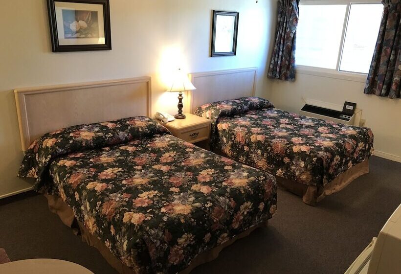 스탠다드 룸 더블 침대 2개, Lake City Motel