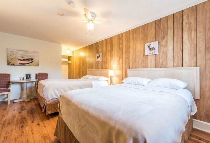 스탠다드 룸 더블 침대 2개, Lake City Motel