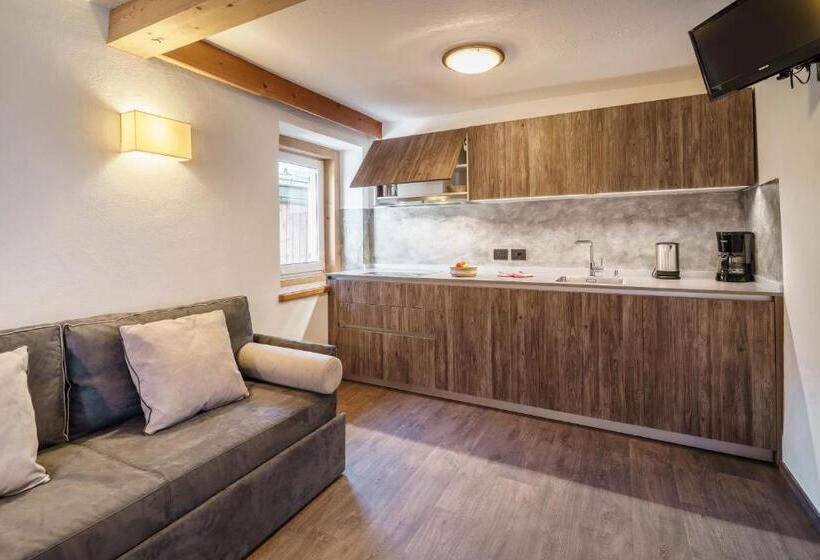 Апартаменты 1 Спальня, Pension Garni Plang