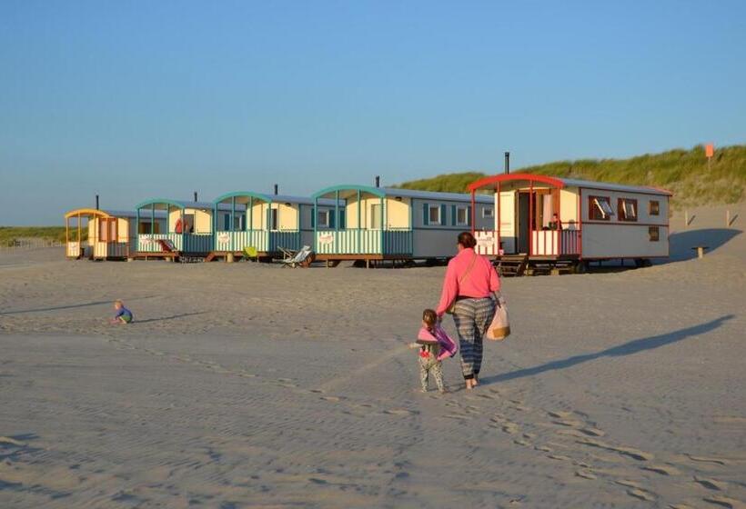 带1个卧室的公寓, Pipowagen Op Het Strand