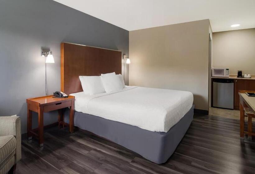 キングサイズベッドのスタンダードルーム, Canadas Best Value Inn & Suites Kamloops