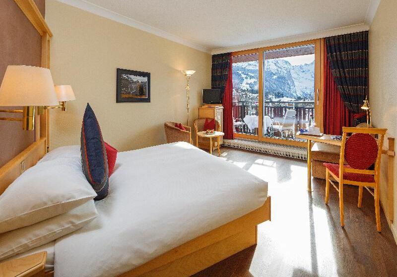 اتاق استاندارد با چشم‌انداز کوهستان, Beausite Park Hotel & Spa