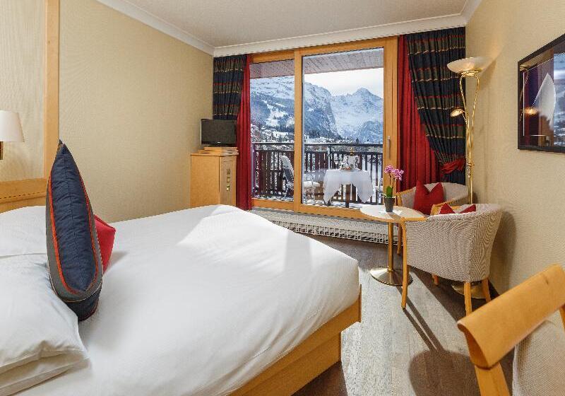 اتاق استاندارد با چشم‌انداز کوهستان, Beausite Park Hotel & Spa