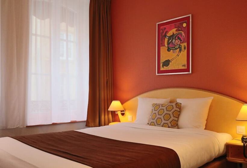 اتاق استاندارد یک نفره, Logis Hôtel Des Oliviers
